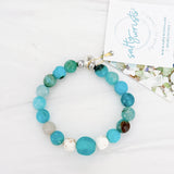 Fall Sea Glass drop