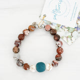 Fall Sea Glass drop
