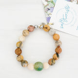 Fall Sea Glass drop