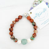 Fall Sea Glass drop