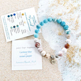 Larimar Blue with Ocean Jasper