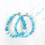 Larimar blue ocean stacker