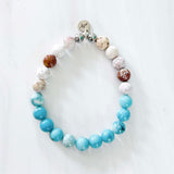 Larimar Blue with Ocean Jasper