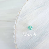 Birthstone month stacker