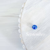 Birthstone month stacker