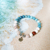 Larimar Blue with Ocean Jasper