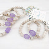 Purple Sea Glass