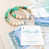 Emerald Coast Sea Sediment Jasper with Wood Agate