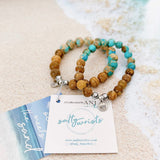 Blue Sea Sediment with Picture Stone Jasper