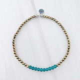 Sea Glass Anklet