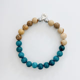 Apatite Jade with Picture Stone Jasper