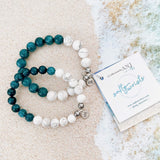 Apatite Jade with Howlite