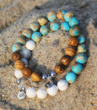Blue Sea Sediment with Picture Stone Jasper