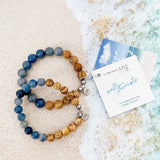 Blue Aventurine with Picture Stone Jasper