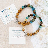Blue Oak Jasper with Picture Stone Jasper