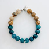 Apatite Jade with Picture Stone Jasper