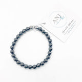 Dark Silver Hematite