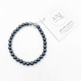 Dark Silver Hematite