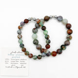 Brown Green Jade