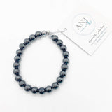Dark Silver Hematite