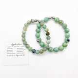 Light Green Brown Agate