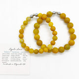 Mustard Yellow Agate