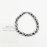 Black Mystic Faceted Agate