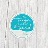 ANJ water bottle stickers