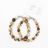 Brown Zebra Matte Jasper